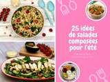 25 idées de salades composées pour l'été