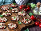 Aubergine façon pizza