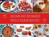 Avec les fraises