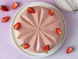 Bavarois fraise et vanille