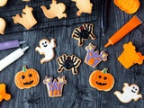 Biscuits décorés pour Halloween