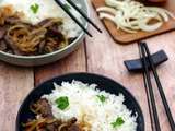 Boeuf aux oignons (recette asiatique)