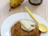 Bowlcake à la poire ou pomme et caramel