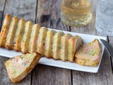 Cake au saumon et poireaux