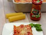 Cannelloni au thon et pesto rosso