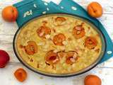 Clafoutis aux abricots et amandes