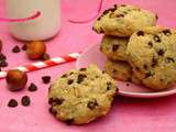 Cookies chocolat / noisettes