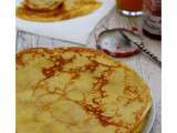 Crêpes sucrées de Christophe Michalak