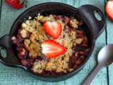 Crumble aux fraises