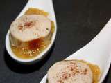 Cuillères apéritives au boudin blanc et pommes