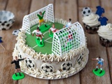 Gâteau d'anniversaire foot