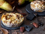 Gâteau invisible aux poires, noix de Pécan et sirop d'érable