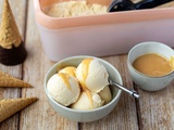 Glace maison à la confiture de lait