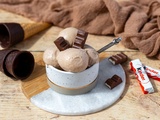 Glace maison aux Kinder