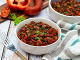 Lentilles à l'espagnole au Cookeo (ou sans)