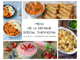 Menu de la semaine au Thermomix