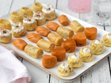 Mignardises salées : 1 pâte pour 3 goûts