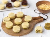 Mini moelleux pistache et chocolat blanc