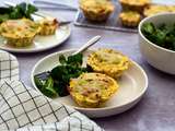 Mini-quiche minute aux poireaux et jambon