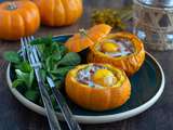 Oeuf cocotte en mini courge