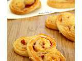 Palmiers salés {jambon & gruyère}