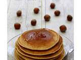 Pancakes aux noisettes (sans lactose)