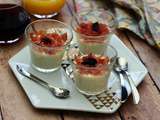 Panna cotta au parmesan et jambon cru