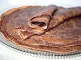 Pâte à crêpe au chocolat