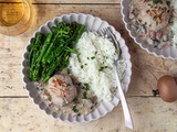 Paupiettes de veau, sauce aux lardons et champignons