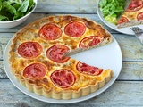 Quiche au thon et tomate
