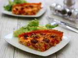 Quiche aux poivrons et chorizo