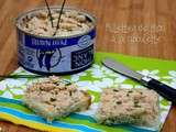 Rillettes de thon à la ciboulette