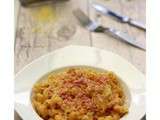 Risotto de coquillettes au jambon et fromage