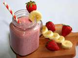 Smoothie fraise et banane