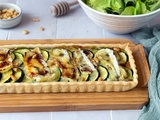 Tarte à la courgette et fromage de brebis