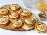 Tartelettes au chèvre et miel