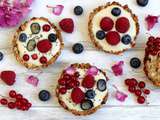 Tartelettes granola pour le petit-déjeuner