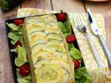 Terrine aux courgettes et thon