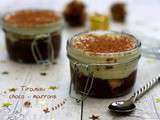 Tiramisu à la crème de marrons et chocolat