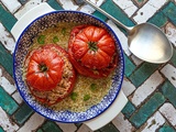 Tomates farcies au thon et boulgour