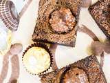 Brownies aux Ferrero Rocher