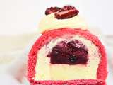 Bûche fraîcheur framboise-citron