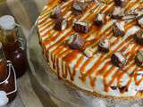 Cheesecake au Twix {sans cuisson}