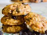 Cookies healthy banane, avoine & beurre de cacahuète