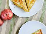 Galette des Rois frangipane au caramel et pommes