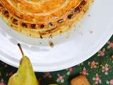 Galette des Rois spéculoos, poires & mascarpone