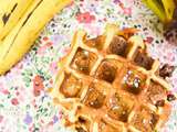 Gaufre healthy à la banane