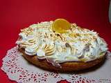 Gâteau lorrain, citronné, meringué