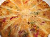 Clafoutis pomme de terre chorizo