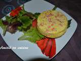 Croque quiche saumon crevette